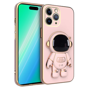 Θήκη για iPhone 14 Pro, Astronaut, ροζ rose gold