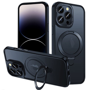 Θήκη για iPhone 14 Pro Max, MagSafe Stand with CamShield, μαύρη