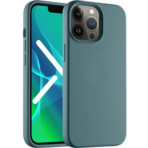 Θήκη για iPhone 14 Pro Max, Silicone Lite, πράσινη