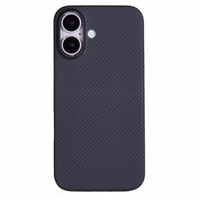 Θήκη για iPhone 16, Aramid Fiber Cover, μαύρη