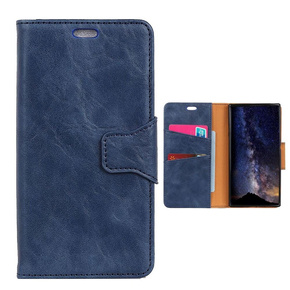 Θήκη με πτερύγιο για Asus Zenfone Max Pro M1 ZB602KL, Leather Flexi Book, μπλε