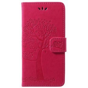 Θήκη με πτερύγιο για Huawei P20 Lite, Wallet tree, ροζ