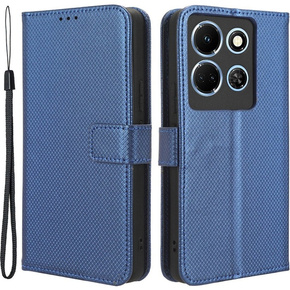 Θήκη με πτερύγιο για Infinix Note 30 5G, Wallet Smart Magnet, μπλε