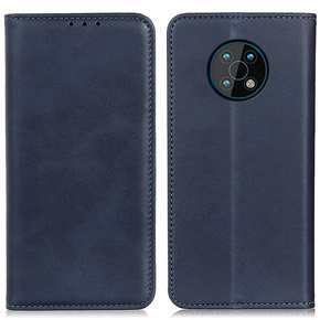 Θήκη με πτερύγιο για Nokia G50, Split Leather Wallet, σκούρο μπλε