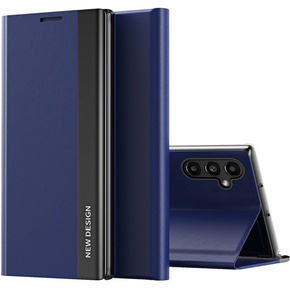 Θήκη με πτερύγιο για Samsung Galaxy A14 4G/5G, Side Magnetic, σκούρο μπλε