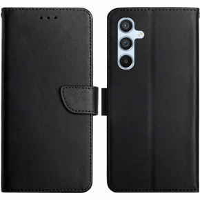 Θήκη με πτερύγιο για Samsung Galaxy A25 5G, Split Leather Wallet, μαύρη