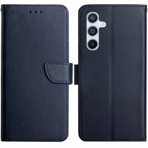 Θήκη με πτερύγιο για Samsung Galaxy A25 5G, Split Leather Wallet, μπλε