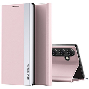 Θήκη με πτερύγιο για Samsung Galaxy A35 5G, Side Magnetic, ροζ