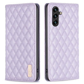 Θήκη με πτερύγιο για Samsung Galaxy A35 5G, Wallet, BINFEN COLOR, μωβ