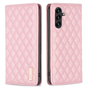 Θήκη με πτερύγιο για Samsung Galaxy A35 5G, Wallet, BINFEN COLOR, ροζ