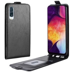 Θήκη με πτερύγιο για Samsung Galaxy A50 / A30s, Flip, μαύρη