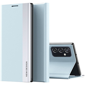 Θήκη με πτερύγιο για Samsung Galaxy M23 5G / M13, Side Magnetic, γαλάζια