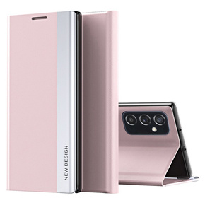 Θήκη με πτερύγιο για Samsung Galaxy M23 5G / M13, Side Magnetic, ροζ