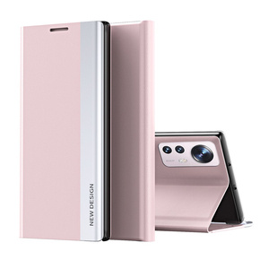 Θήκη με πτερύγιο για Xiaomi 12 Pro, Side Magnetic, ροζ
