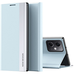 Θήκη με πτερύγιο για Xiaomi Poco X5 Pro 5G / Redmi Note 12 Pro, Side Magnetic, γαλάζια
