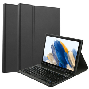 Θήκη + πληκτρολόγιο Samsung Galaxy Tab A8 10.5, Leather Pen Slot, μαύρη