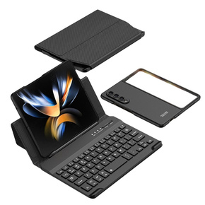 Θήκη + πληκτρολόγιο Samsung Galaxy Z Fold4 5G, Carbon Fiber, μαύρη