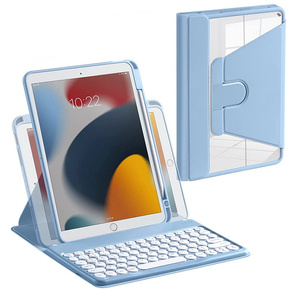 Θήκη + πληκτρολόγιο iPad Pro 11 2022 2021 2020 2018, Pen Slot, μπλε