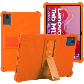 Θήκη σιλικόνης για Lenovo Tab M11, Impact, θωρακισμένη, πορτοκαλί