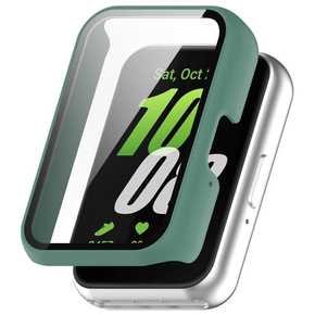Θήκη 2σε1 + γυαλί μετριασμένο για Huawei Watch GT 4 46mm, πράσινη