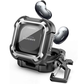 Θήκη Dexnor για ακουστικά Galaxy Buds 2 / 2 Pro / Pro / Live, μαύρο