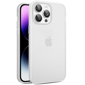 Θήκη Ultra Slim για iPhone 15, διαφανές / λευκή