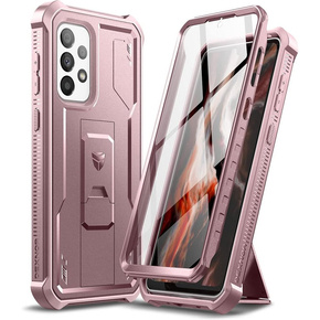 Θωρακισμένη θήκη για Samsung Galaxy A33 Dexnor Full Body, ροζ