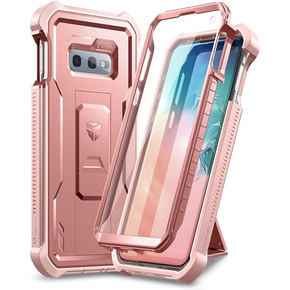 Θωρακισμένη θήκη για Samsung Galaxy S10e, Dexnor Full Body, ροζ rose gold