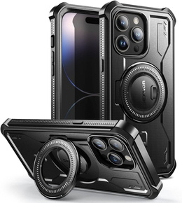 Θωρακισμένη θήκη για iPhone 14 Pro Max, Dexnor Full Body για MagSafe, μαύρο