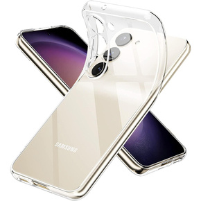 Λεπτή θήκη για Samsung Galaxy S23 FE, Slim, διαφανής