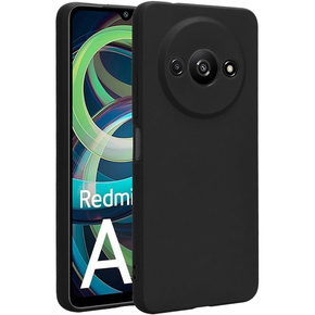 Λεπτή θήκη για Xiaomi Redmi A3, Slim, μαύρη