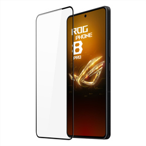 Μετριασμένο γυαλί για ASUS ROG Phone 8 Pro, Dux Ducis πλήρη οθόνη, μαύρο πλαίσιο