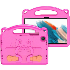 Παιδική θήκη για Samsung Galaxy Tab A8 10.5, DuxDucis, panda, ροζ