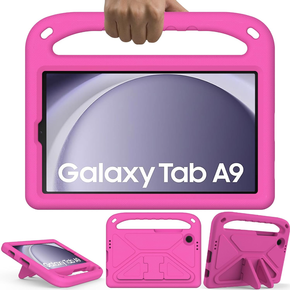 Παιδική θήκη για Samsung Galaxy Tab A9, παιδική θήκη με λαβή, μπλε