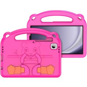 Παιδική θήκη DUX DUCIS για Samsung Galaxy Tab A9, Cartoon Panda, θωρακισμένη προστατευτική, ροζ