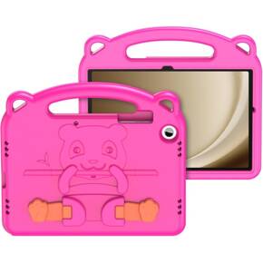 Παιδική θήκη DUX DUCIS για Samsung Galaxy Tab A9+, Cartoon Panda, θωρακισμένη προστατευτική, ροζ