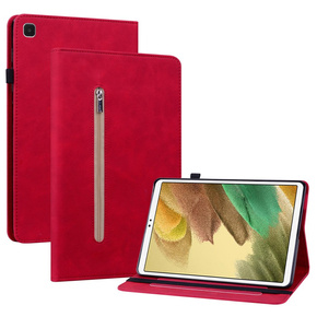 θήκη για το Samsung Galaxy Tab A7 Lite, Wallet Pen Slot, κόκκινη