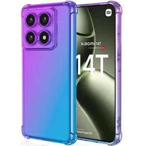 θήκη για το Xiaomi 14T, Gradient Dropproof, Μωβ / μπλε