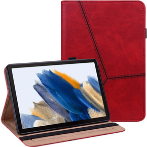 θήκη για Samsung Galaxy Tab A9+, Classic, με υποδοχή γραφίδας, κόκκινη