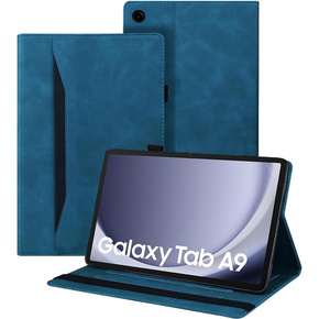 θήκη για Samsung Galaxy Tab A9, Classic, με υποδοχή γραφίδας, μπλε