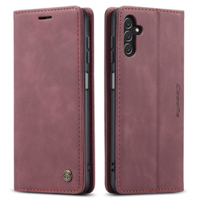 θήκη CASEME για Samsung Galaxy A04S / A13 5G, Leather Wallet Case, κόκκινη