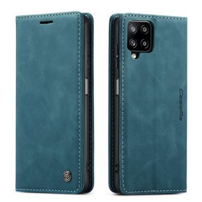 θήκη CASEME για Samsung Galaxy A12 / M12 / A12 2021, Leather Wallet Case, μπλε