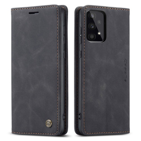 θήκη CASEME για Samsung Galaxy A33 5G, Leather Wallet Case, μαύρη
