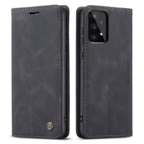 θήκη CASEME για Samsung Galaxy A53 5G, Leather Wallet Case, μαύρη