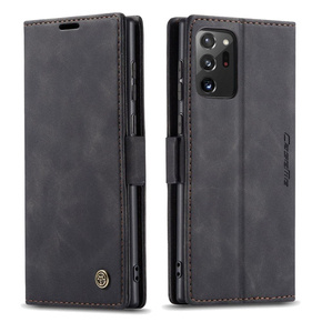 θήκη CASEME για Samsung Galaxy Note 20 Ultra, Leather Wallet Case, μαύρη