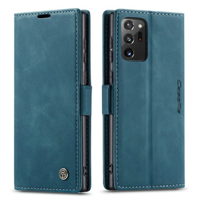 θήκη CASEME για Samsung Galaxy Note 20 Ultra, Leather Wallet Case, πράσινη