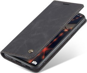 θήκη CASEME για Samsung Galaxy S20 FE, Leather Wallet Case, μαύρη