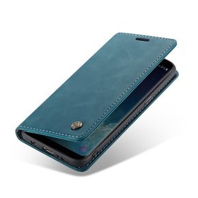 θήκη CASEME για Samsung Galaxy S8, Leather Wallet Case, μπλε