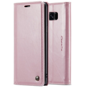 θήκη CASEME για Samsung Galaxy S8+ Plus, Waxy Textured, ροζ