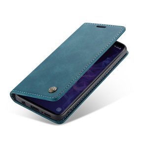 θήκη CASEME για Samsung Galaxy S9, Leather Wallet Case, μπλε